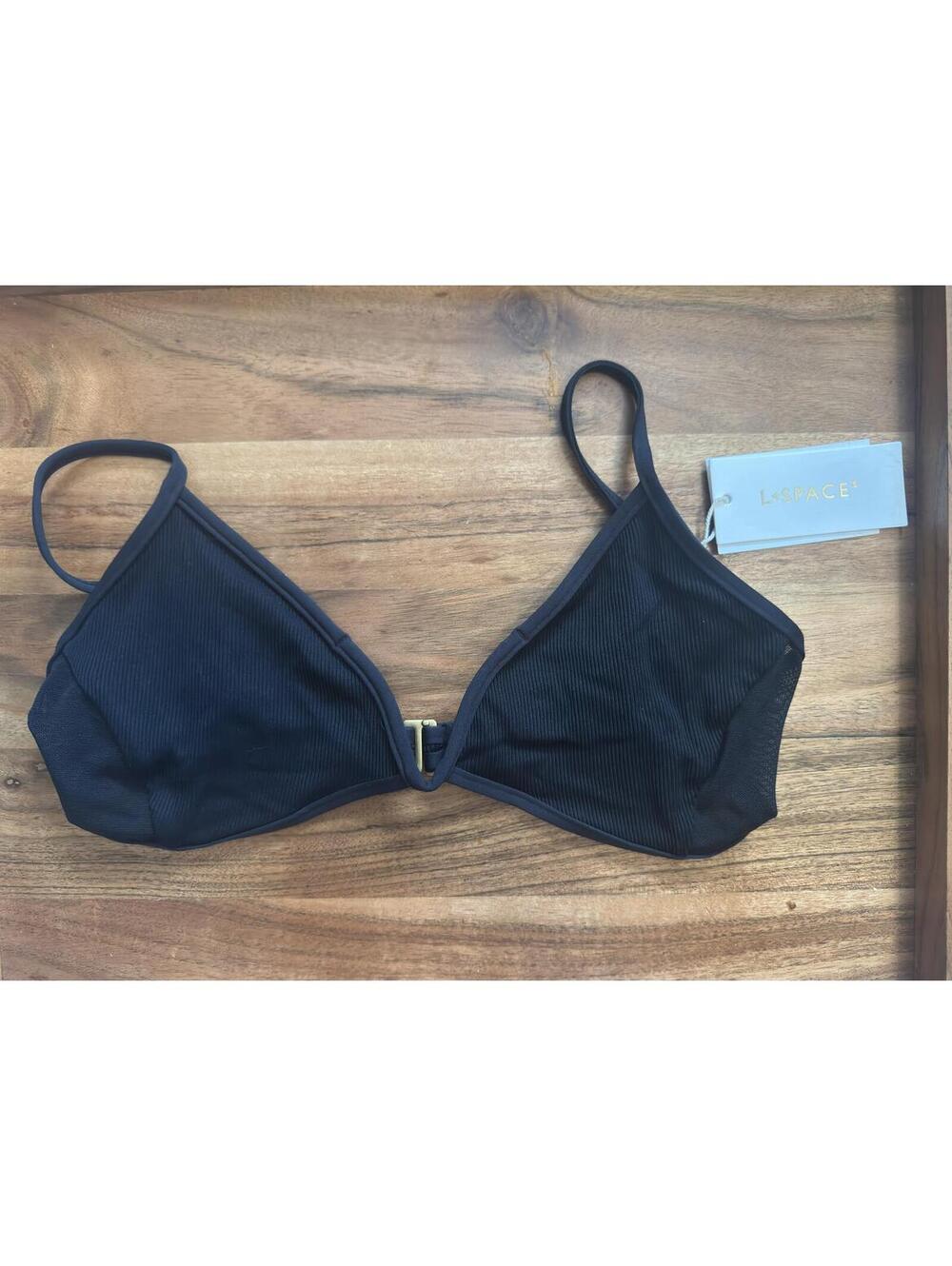 L Space- Small Black Swim/Bikini Top